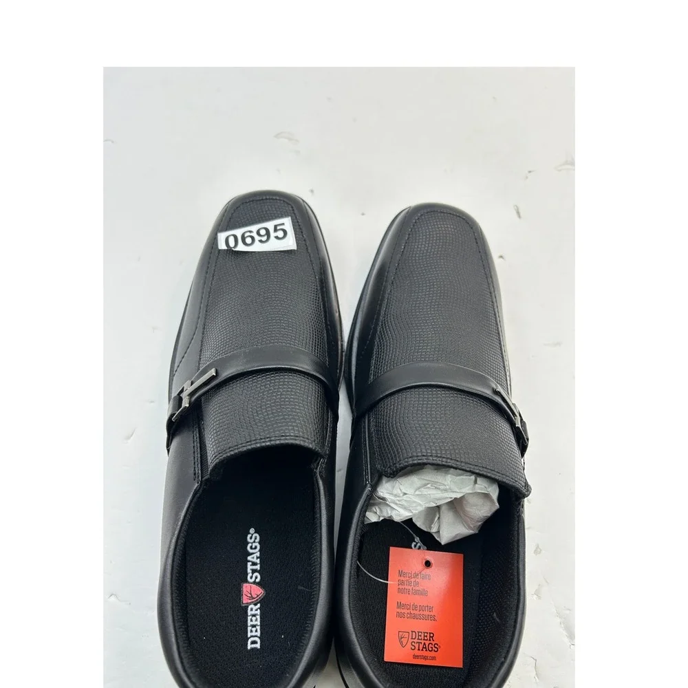 Deer Stags Bold Loafers Mens 6.5 Black